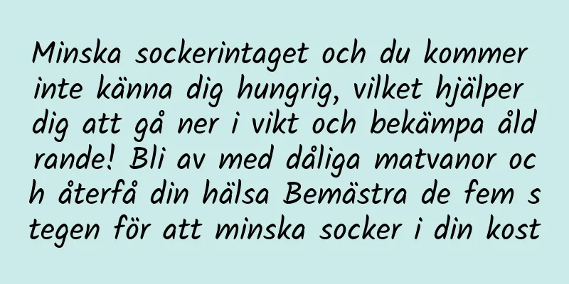 Minska sockerintaget och du kommer inte känna dig hungrig, vilket hjälper dig att gå ner i vikt och bekämpa åldrande! Bli av med dåliga matvanor och återfå din hälsa Bemästra de fem stegen för att minska socker i din kost