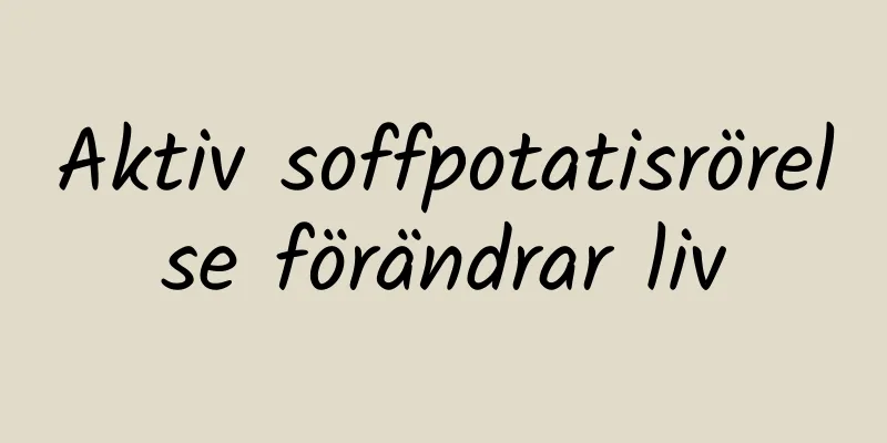 Aktiv soffpotatisrörelse förändrar liv