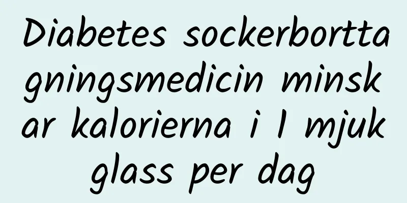 Diabetes sockerborttagningsmedicin minskar kalorierna i 1 mjukglass per dag