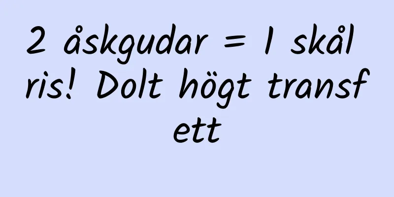 2 åskgudar = 1 skål ris! Dolt högt transfett