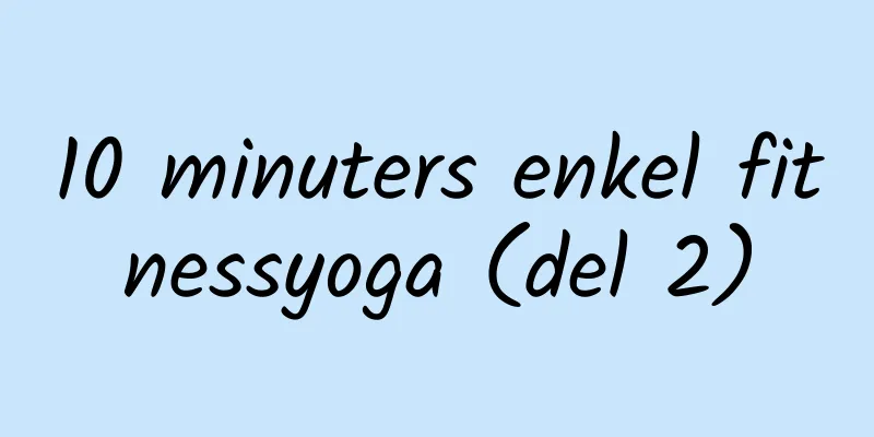 10 minuters enkel fitnessyoga (del 2)