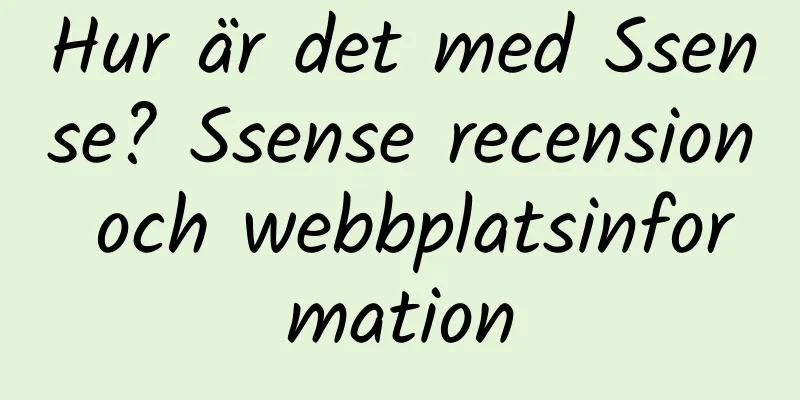Hur är det med Ssense? Ssense recension och webbplatsinformation