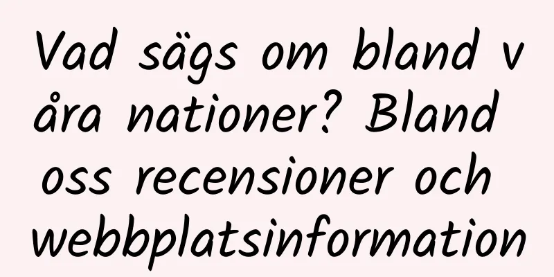 Vad sägs om bland våra nationer? Bland oss ​​recensioner och webbplatsinformation