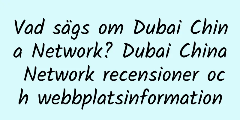 Vad sägs om Dubai China Network? Dubai China Network recensioner och webbplatsinformation