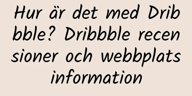 Hur är det med Dribbble? Dribbble recensioner och webbplatsinformation