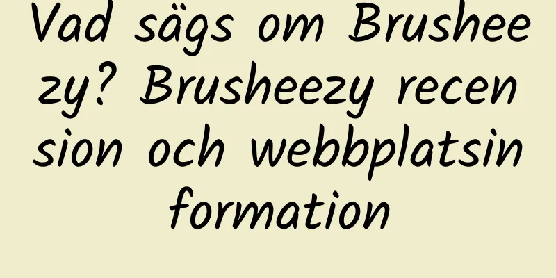 Vad sägs om Brusheezy? Brusheezy recension och webbplatsinformation