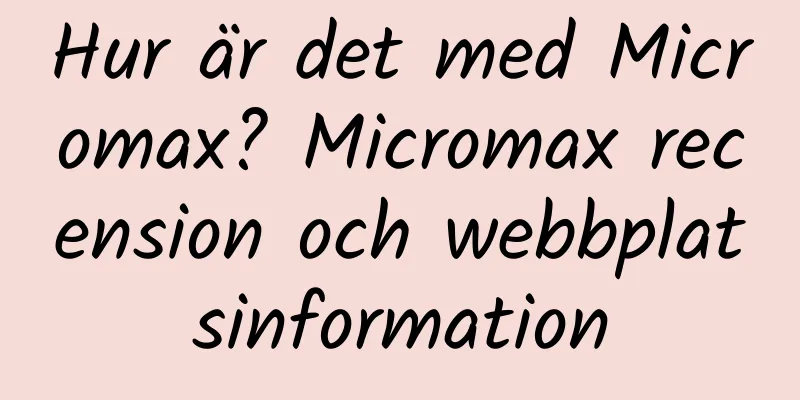 Hur är det med Micromax? Micromax recension och webbplatsinformation