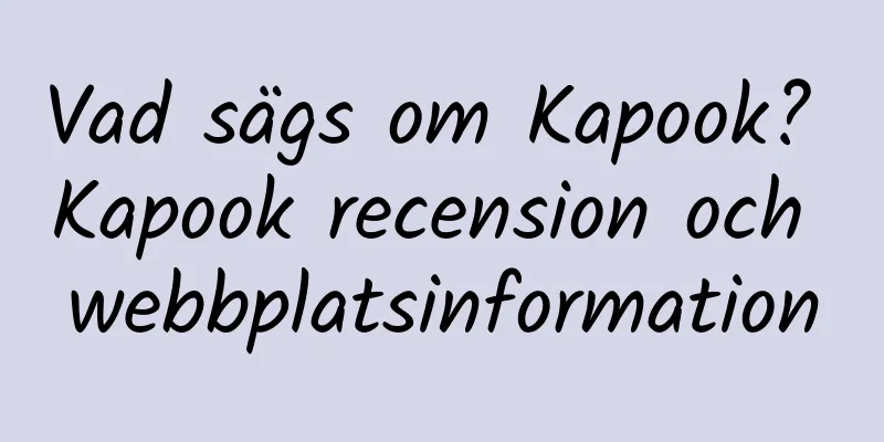 Vad sägs om Kapook? Kapook recension och webbplatsinformation