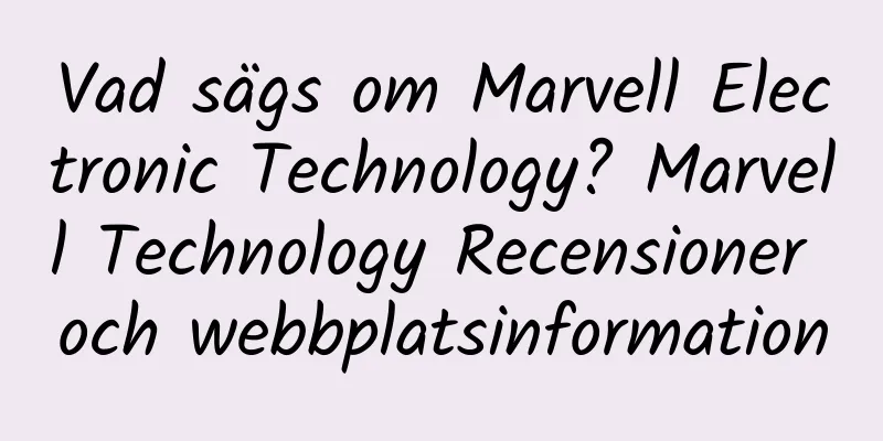 Vad sägs om Marvell Electronic Technology? Marvell Technology Recensioner och webbplatsinformation