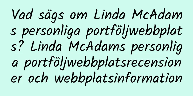 Vad sägs om Linda McAdams personliga portföljwebbplats? Linda McAdams personliga portföljwebbplatsrecensioner och webbplatsinformation