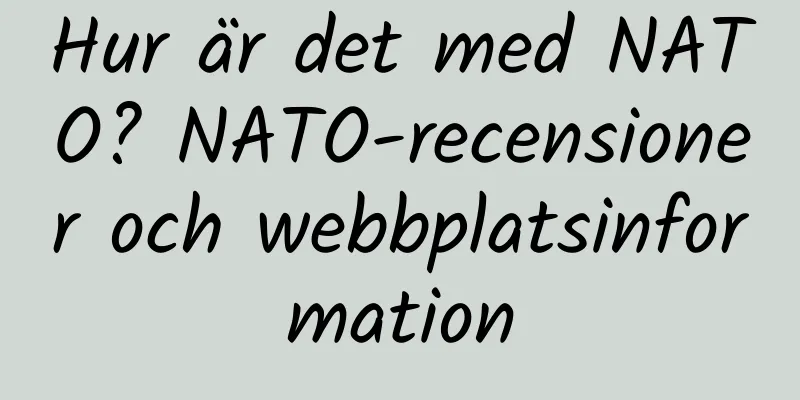 Hur är det med NATO? NATO-recensioner och webbplatsinformation