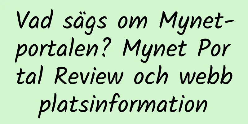 Vad sägs om Mynet-portalen? Mynet Portal Review och webbplatsinformation