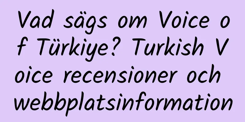 Vad sägs om Voice of Türkiye? Turkish Voice recensioner och webbplatsinformation