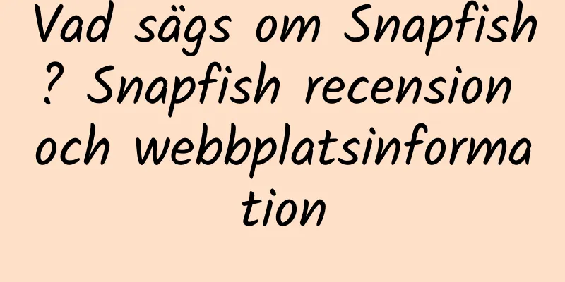 Vad sägs om Snapfish? Snapfish recension och webbplatsinformation