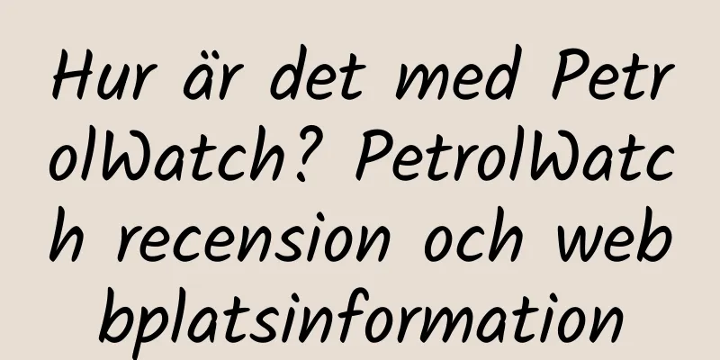 Hur är det med PetrolWatch? PetrolWatch recension och webbplatsinformation