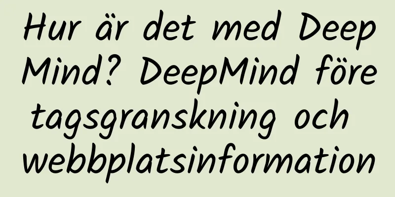 Hur är det med DeepMind? DeepMind företagsgranskning och webbplatsinformation