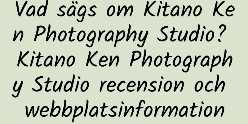 Vad sägs om Kitano Ken Photography Studio? Kitano Ken Photography Studio recension och webbplatsinformation