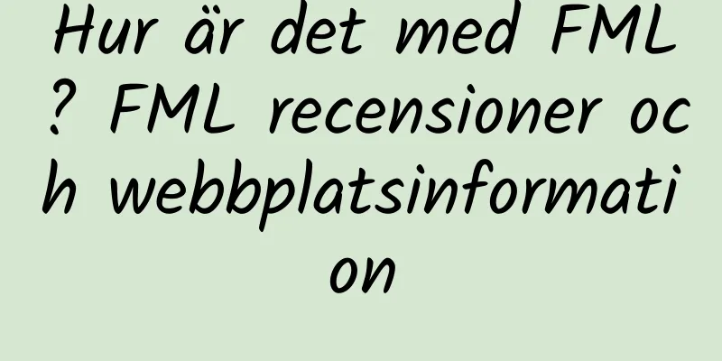 Hur är det med FML? FML recensioner och webbplatsinformation