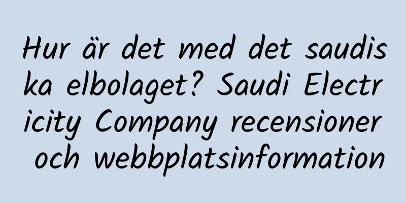 Hur är det med det saudiska elbolaget? Saudi Electricity Company recensioner och webbplatsinformation