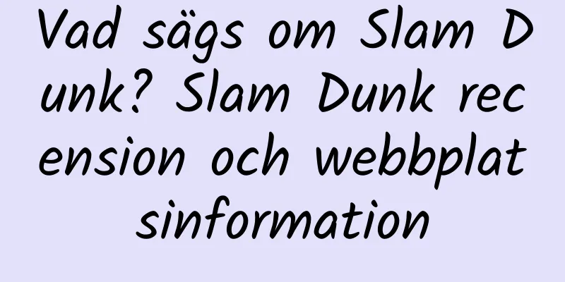Vad sägs om Slam Dunk? Slam Dunk recension och webbplatsinformation