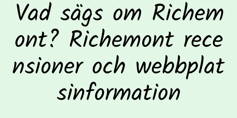 Vad sägs om Richemont? Richemont recensioner och webbplatsinformation