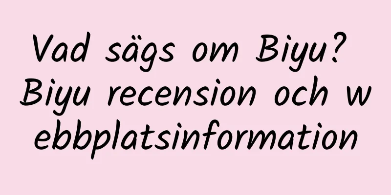 Vad sägs om Biyu? Biyu recension och webbplatsinformation