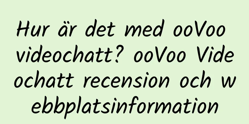 Hur är det med ooVoo videochatt? ooVoo Videochatt recension och webbplatsinformation