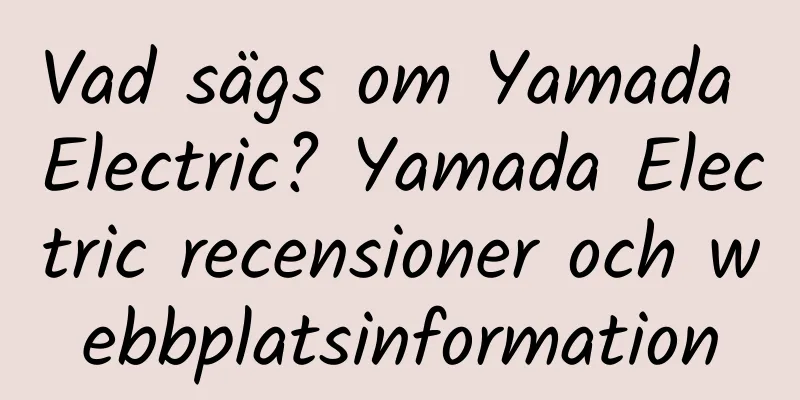 Vad sägs om Yamada Electric? Yamada Electric recensioner och webbplatsinformation
