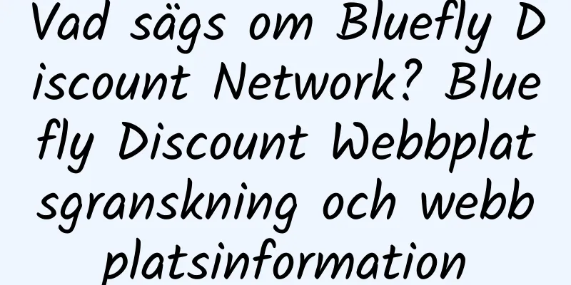 Vad sägs om Bluefly Discount Network? Bluefly Discount Webbplatsgranskning och webbplatsinformation