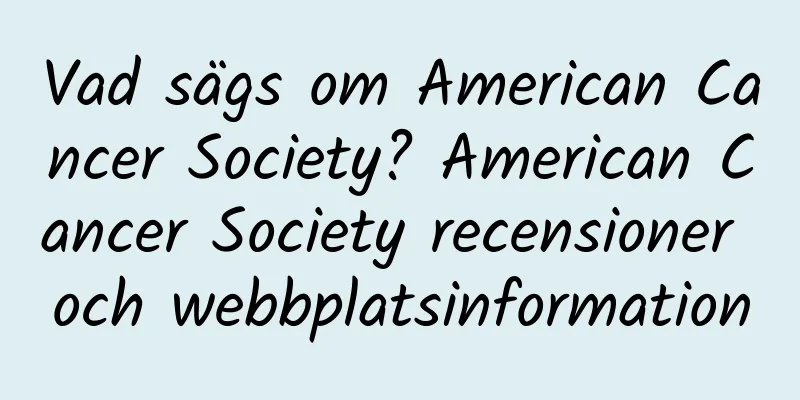 Vad sägs om American Cancer Society? American Cancer Society recensioner och webbplatsinformation
