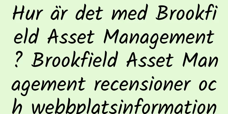 Hur är det med Brookfield Asset Management? Brookfield Asset Management recensioner och webbplatsinformation