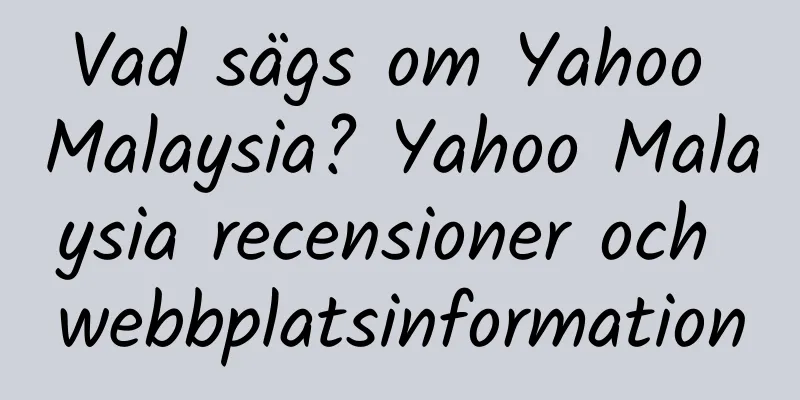 Vad sägs om Yahoo Malaysia? Yahoo Malaysia recensioner och webbplatsinformation