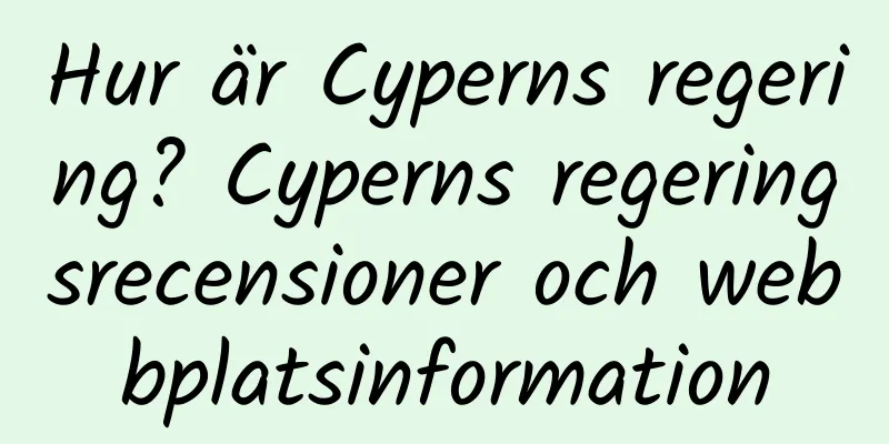 Hur är Cyperns regering? Cyperns regeringsrecensioner och webbplatsinformation