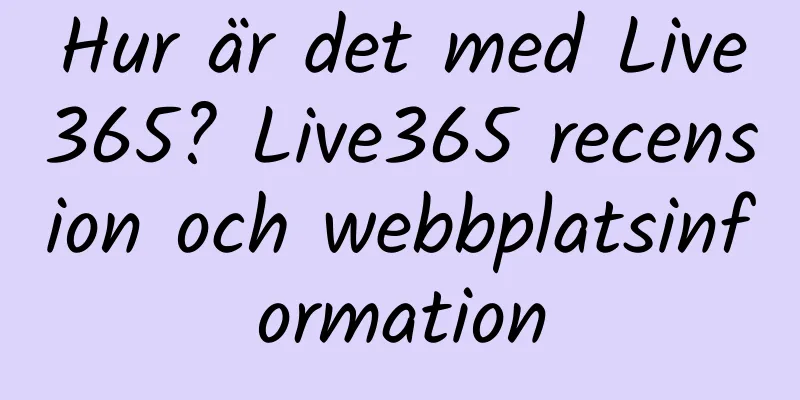 Hur är det med Live365? Live365 recension och webbplatsinformation