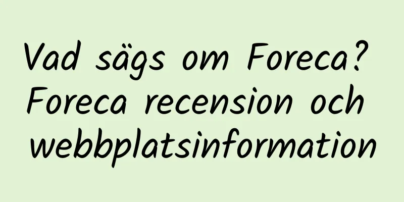 Vad sägs om Foreca? Foreca recension och webbplatsinformation