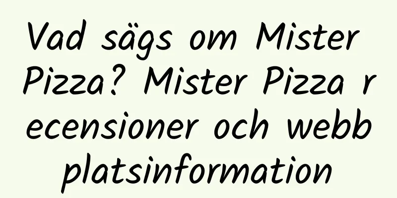 Vad sägs om Mister Pizza? Mister Pizza recensioner och webbplatsinformation