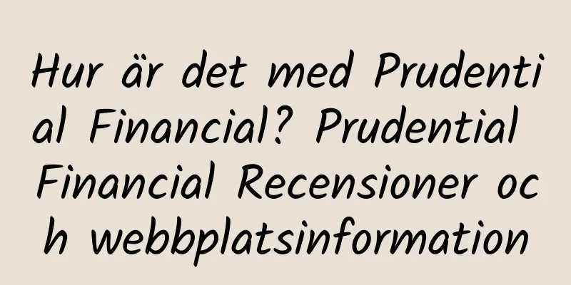 Hur är det med Prudential Financial? Prudential Financial Recensioner och webbplatsinformation