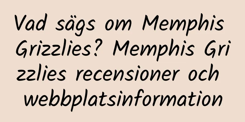 Vad sägs om Memphis Grizzlies? Memphis Grizzlies recensioner och webbplatsinformation