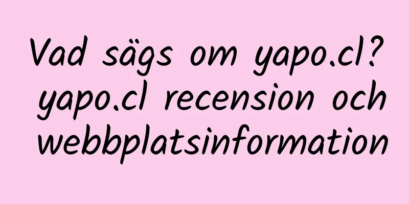 Vad sägs om yapo.cl? yapo.cl recension och webbplatsinformation
