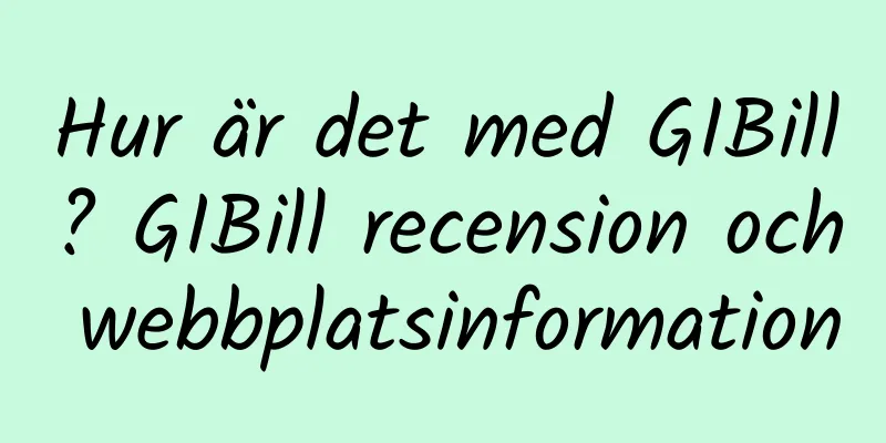 Hur är det med GIBill? GIBill recension och webbplatsinformation