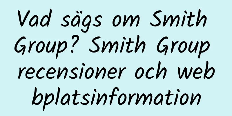 Vad sägs om Smith Group? Smith Group recensioner och webbplatsinformation