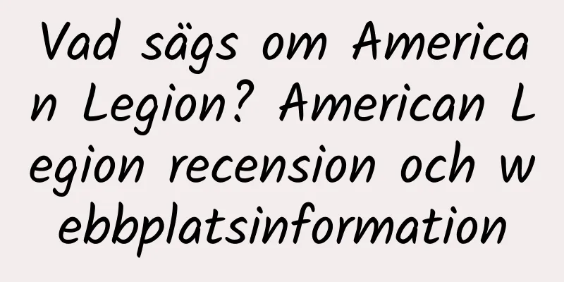 Vad sägs om American Legion? American Legion recension och webbplatsinformation