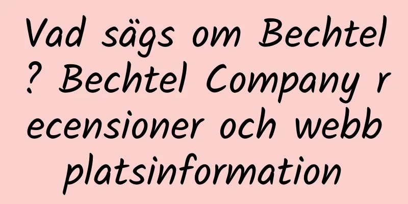 Vad sägs om Bechtel? Bechtel Company recensioner och webbplatsinformation