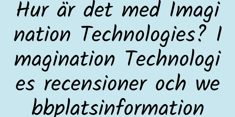 Hur är det med Imagination Technologies? Imagination Technologies recensioner och webbplatsinformation