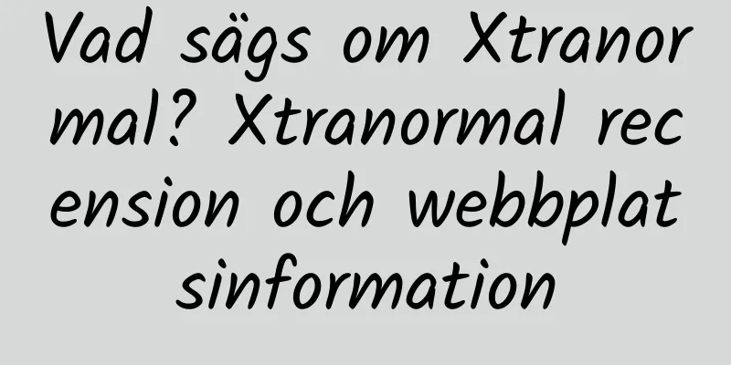 Vad sägs om Xtranormal? Xtranormal recension och webbplatsinformation