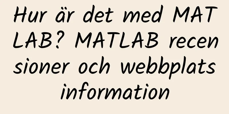 Hur är det med MATLAB? MATLAB recensioner och webbplatsinformation