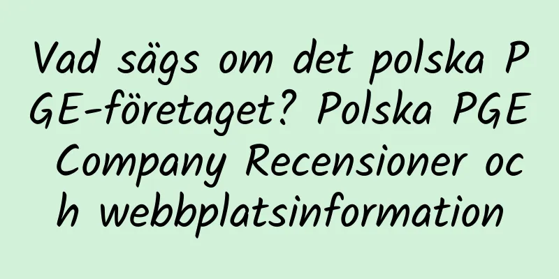 Vad sägs om det polska PGE-företaget? Polska PGE Company Recensioner och webbplatsinformation
