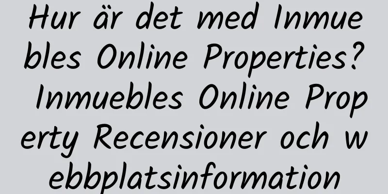 Hur är det med Inmuebles Online Properties? Inmuebles Online Property Recensioner och webbplatsinformation
