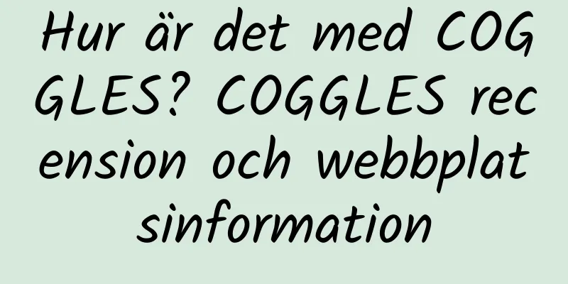 Hur är det med COGGLES? COGGLES recension och webbplatsinformation