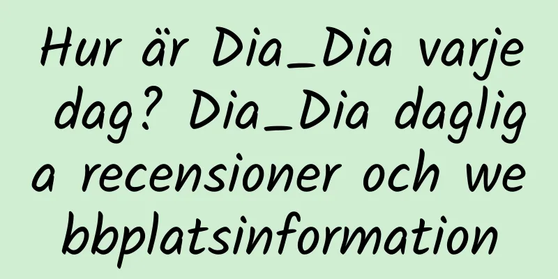 Hur är Dia_Dia varje dag? Dia_Dia dagliga recensioner och webbplatsinformation